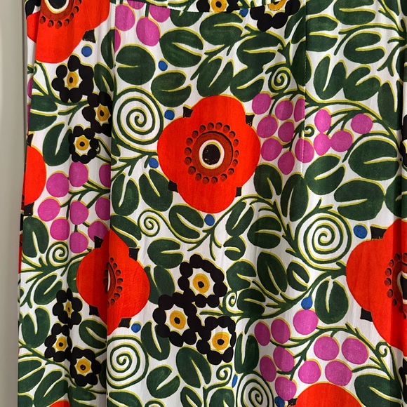 RHODE Lulani Red and Pink Floral Maxi Dress - Picture 2 of 6